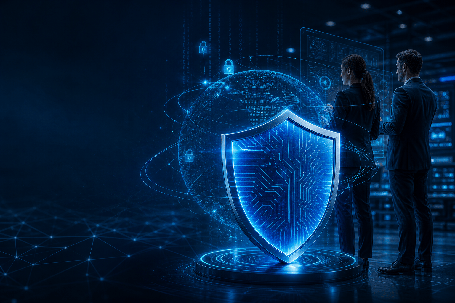 StrikeDefend cybersecurity team protecting digital infrastructure